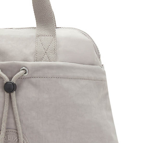 Kipling Goyo Medium Backpack Tote Håndtaske Grå | DK 1269EB